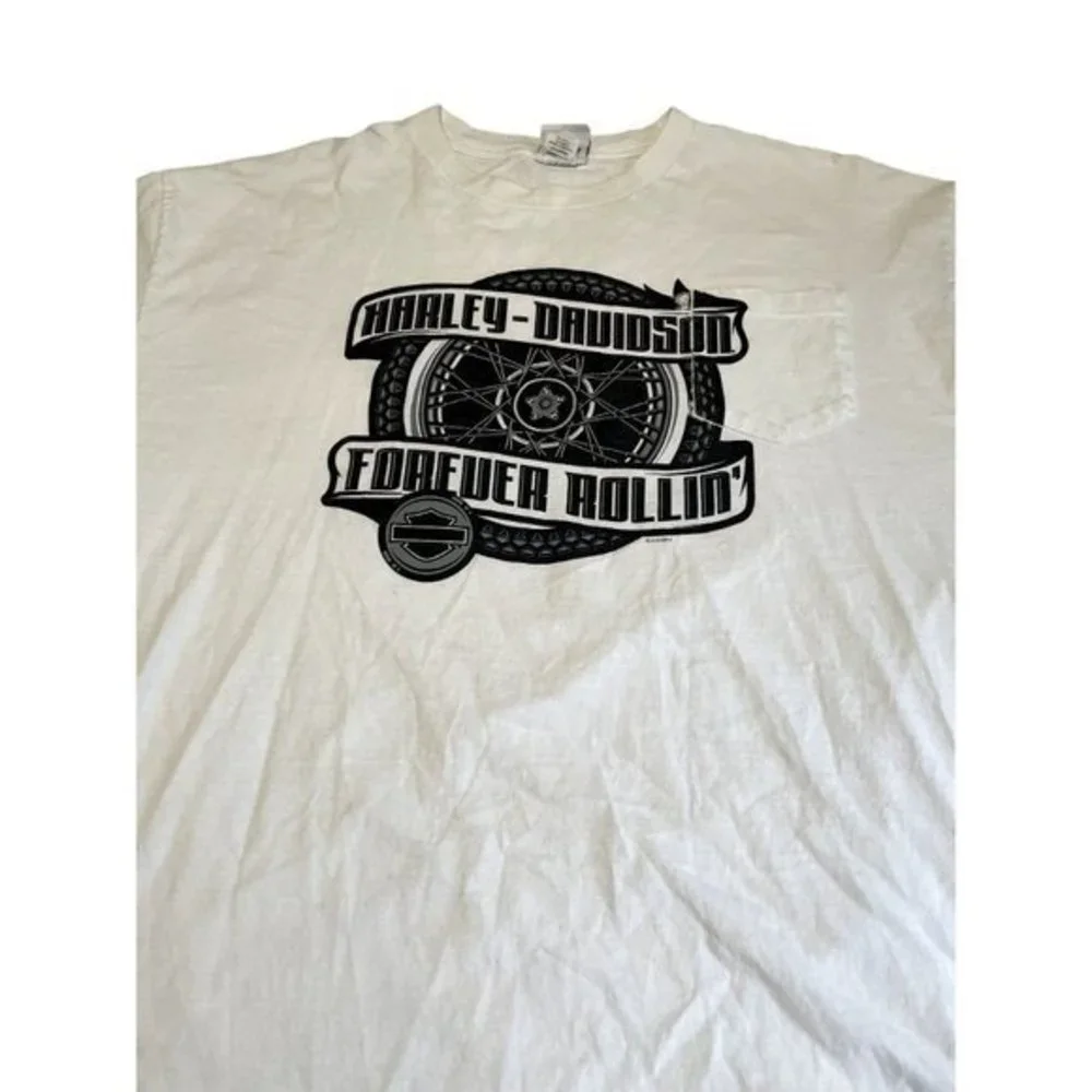 HARLEY-DAVIDSON‎ POCKET TEE SAN ANTONIO ALAMO CITY SIZE 2XL B1 - Picture 3 of 10